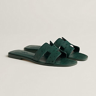 Oran sandal - Green | Hermès USA